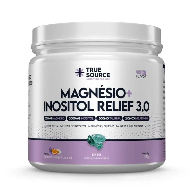 True Magnésio + Inositol Relief 3.0 350g