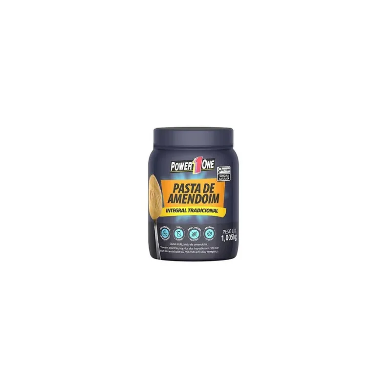 Pasta de Amendoim 1kg Power ONE