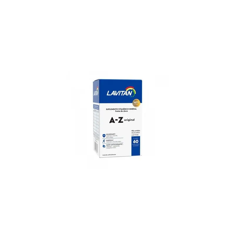 Vitamina A-Z Lavitan 60 Comprimidos Cimed
