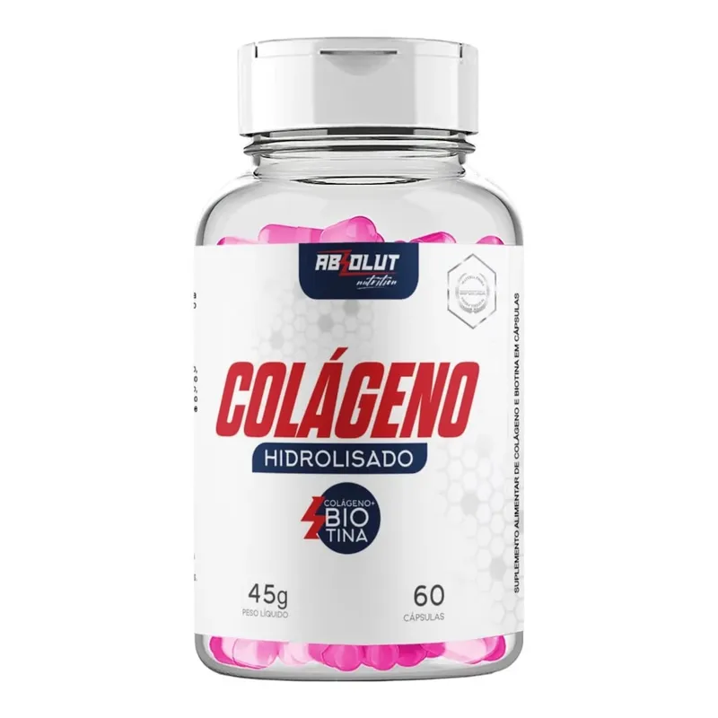 Colageno + Biotina 60 Cápsulas Absolut Nutrition