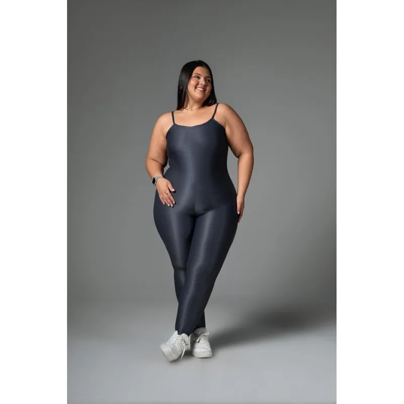 Macacão Amanda Compressão Carbono Plus Size DCX Nutrition