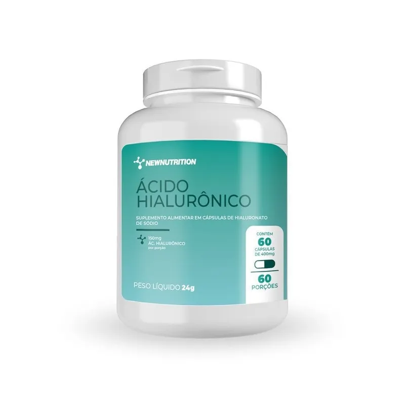 Acido Hialuronico 60 Cápsulas New Nutrition