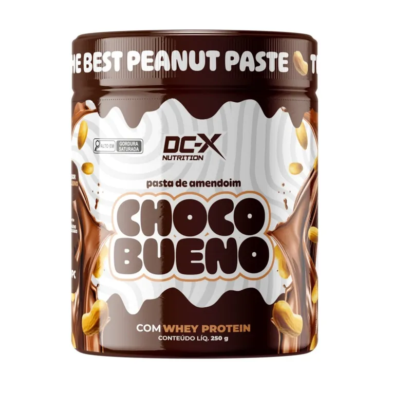 Pasta de Amendoim Gourmet 250g Choco Bueno DCX Nutrition