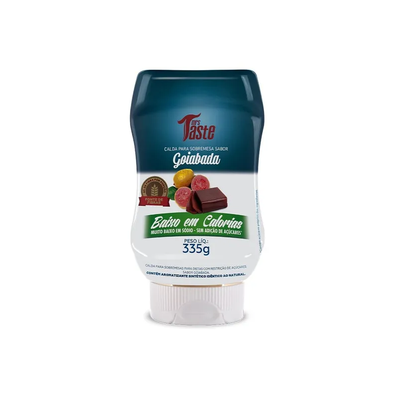 Calda para Sobremesa Sabor Goiabada 335g Mrs. Taste
