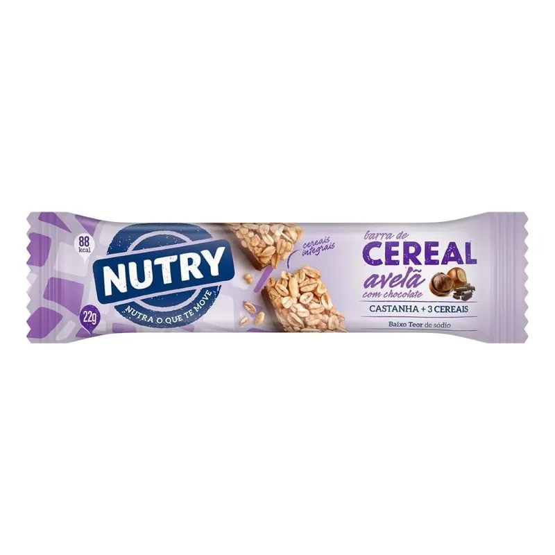 Barra de Cereais Nutry 22g Nutrimental