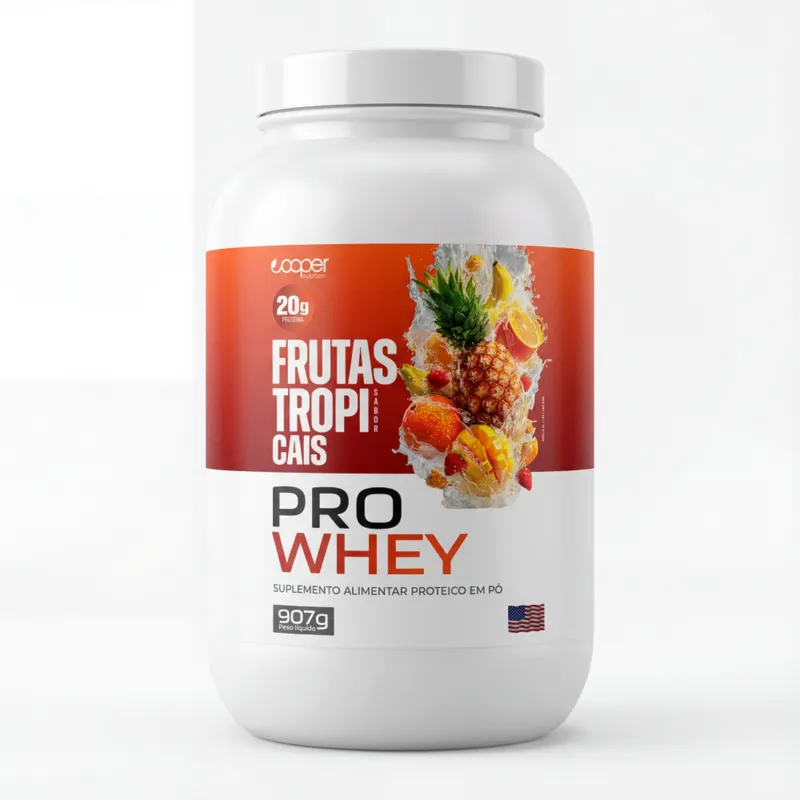 Pro Whey Frutas Tropicais Cooper Nutrition 907g