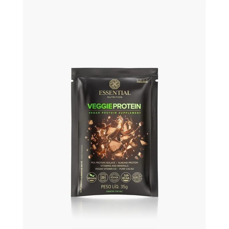 Unidade Veggie Cacao 30g Essential Nutrition