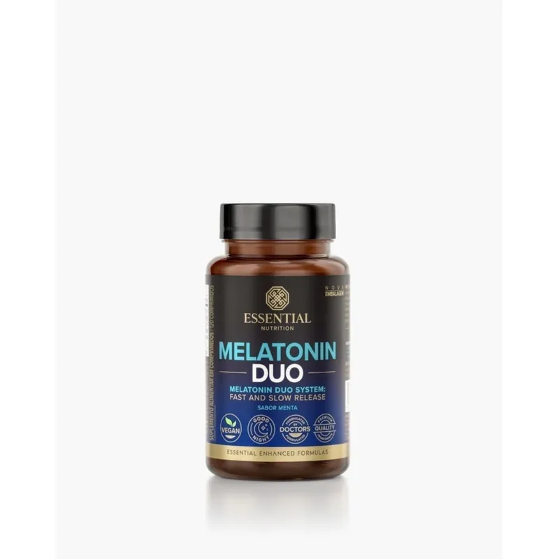 Melatonin Duo 120 Cápsulas Essential Nutrition