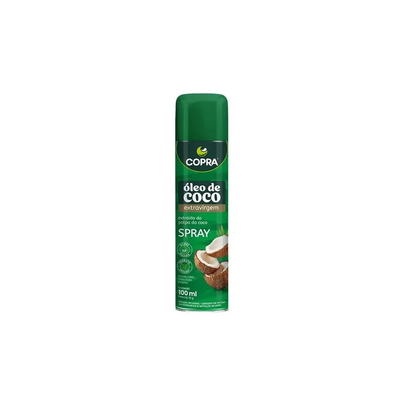 Óleo de Coco Extra Virgem Spray 100ml Copra