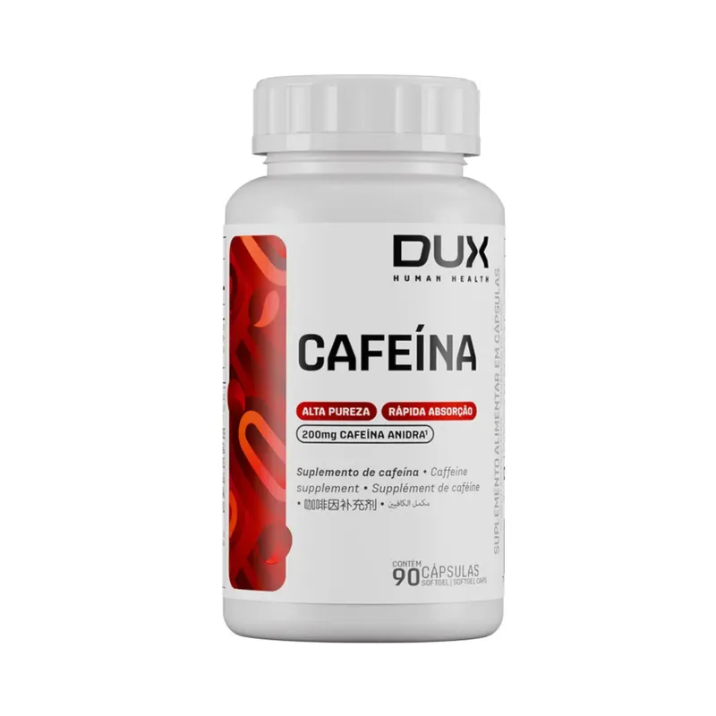 Cafeina 90 Cápsulas Dux Nutrition