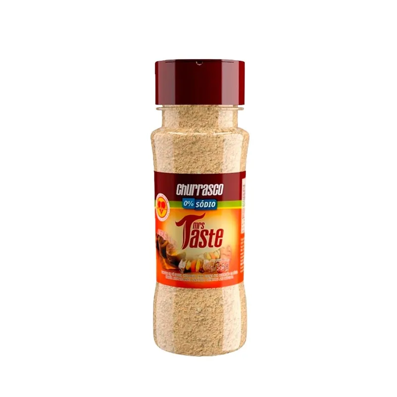 Tempero Sabor Churrasco 55g Mrs. Taste