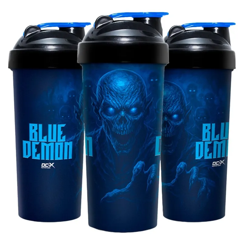 Coqueteleira DCX Nutrition Blue Demon Edição Especial Pré-Treino 600ml