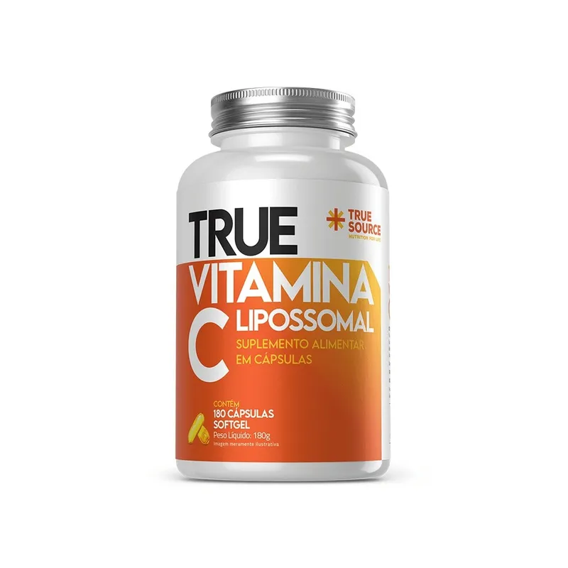True Vitamina C Lipossomal 180 Cápsulas