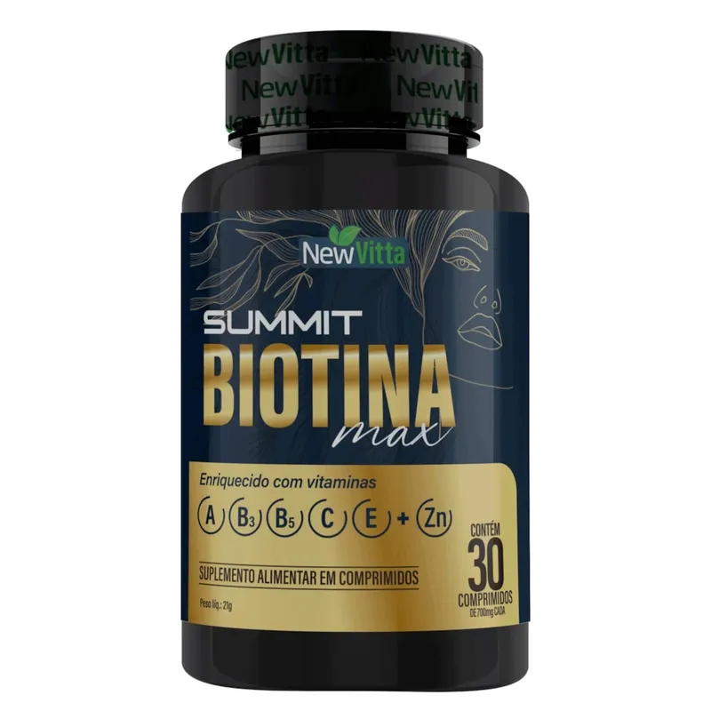 Biotina Max 30 Comprimidos New Millen
