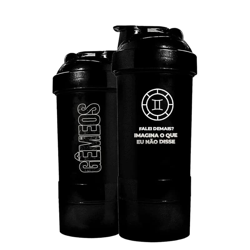 DCX Nutrition Coqueteleira Signo Gêmeos 3 Doses