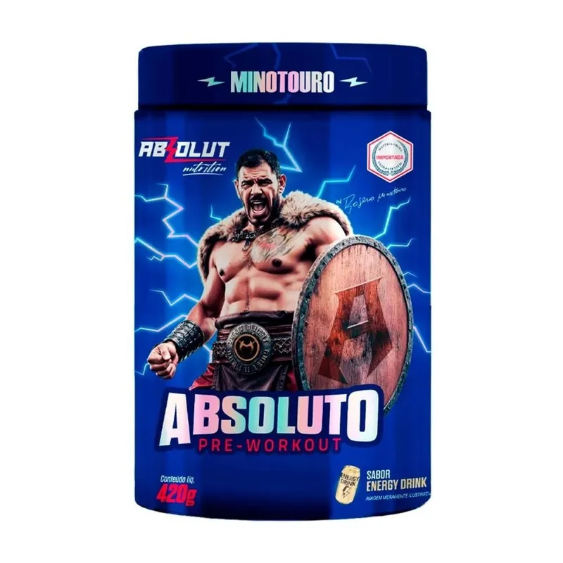 Pré Treino Absoluto Absolut Nutrition 420g