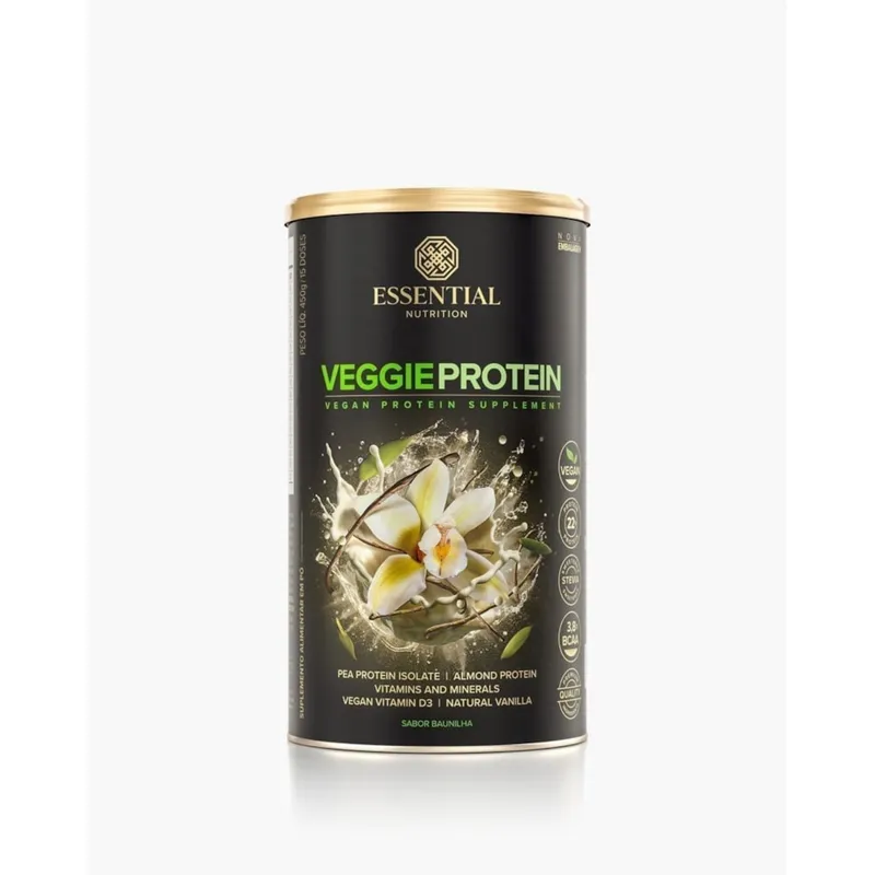 Veggie Protein Vanilla 450g Essential Nutrition