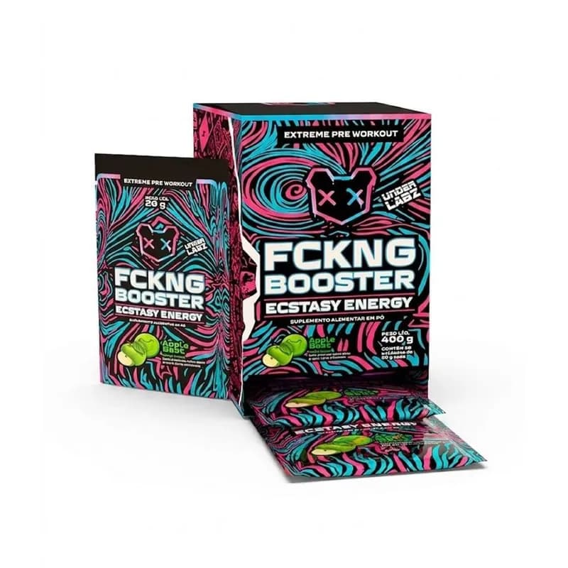 Fckng Booster Sachês Under Labz 20g