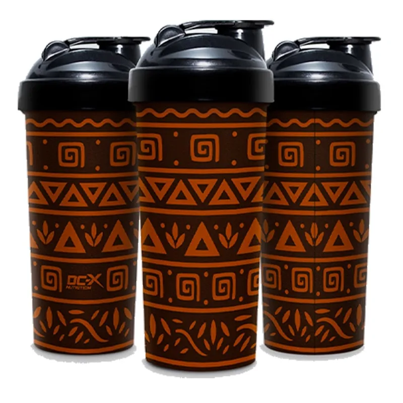 Coqueteleira DCX Nutrition Tribal Afro Edição Cultura 600ml