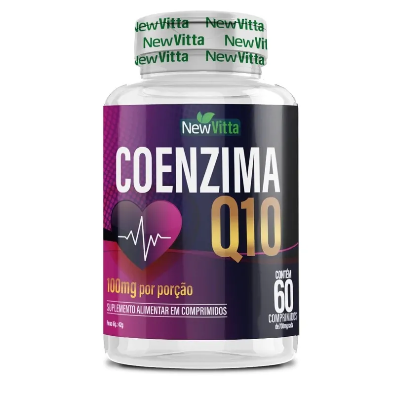 Coenzima Q10 60 Comprimidos New Vitta