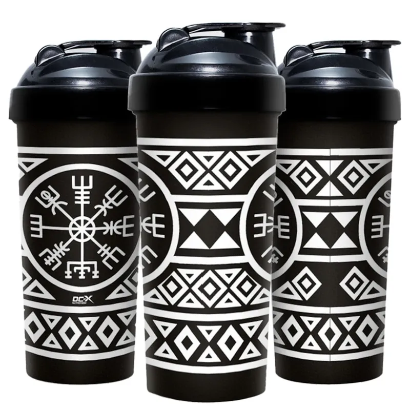 Coqueteleira Viking DCX Nutrition Preta 700ml