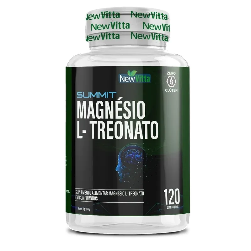 Magnesio L-Treonato 120 Cápsulas New Vitta