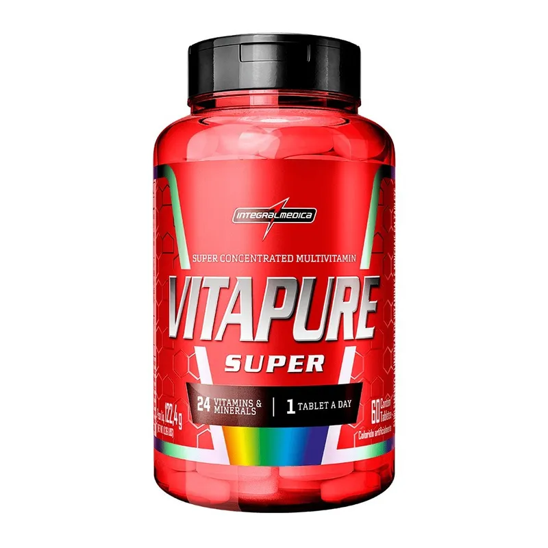 Multivitamínico VitaPure Super 60 Cápsulas Integralmedica