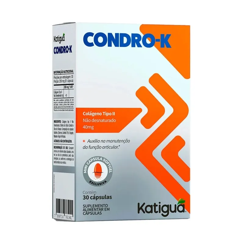 Condro-K Katiguá 30 cápsulas