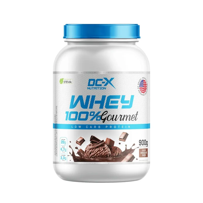 Whey 100% Gourmet 900g Pote DCX Nutrition