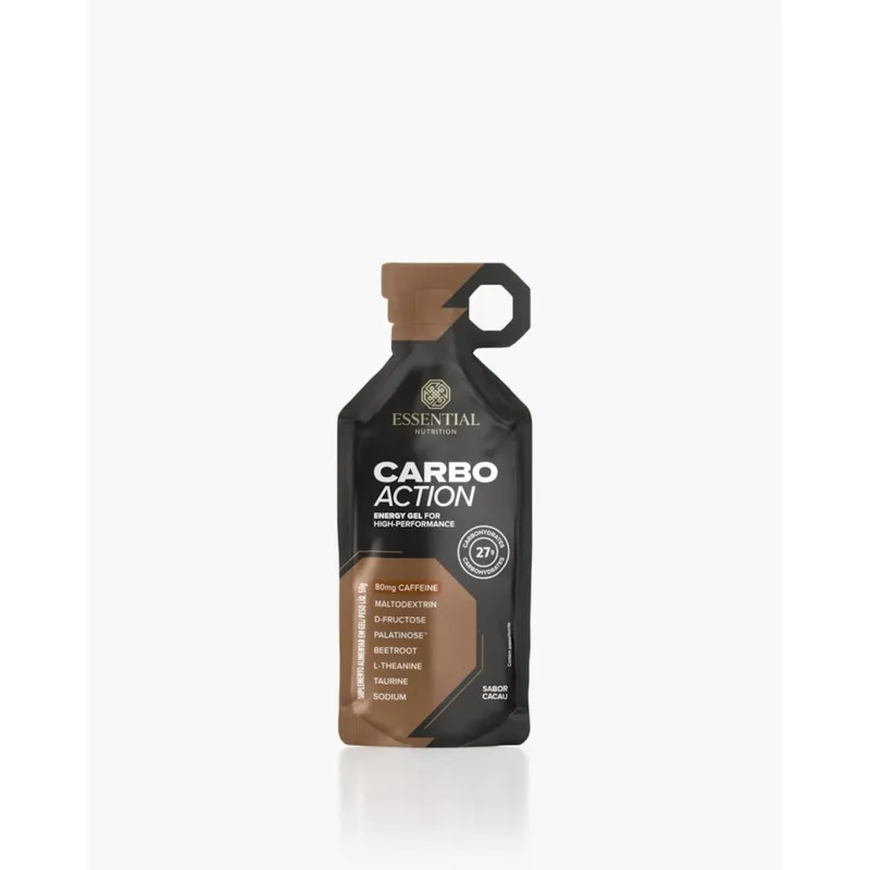 Carbo Action com Cafeína Essential Nutrition 50g