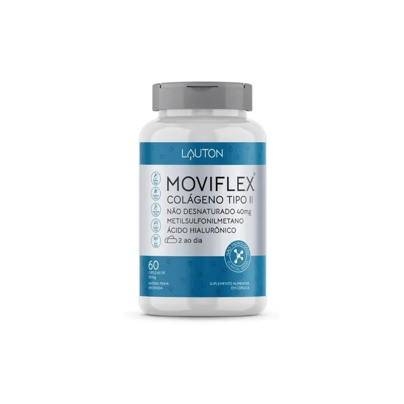 Moviflex + Acido Hialuronico 40mg 60caps Lauton