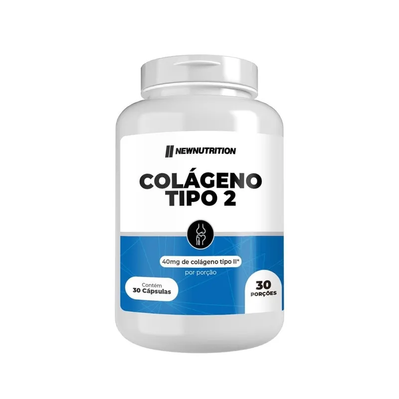 Colageno Tipo 2 40mg 30 Cápsulas New Nutrition