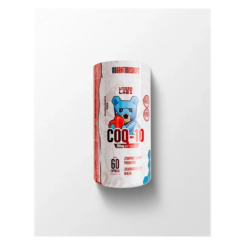 Coq-10 High Purity Under Labz 60 Cápsulas 200mg de Coenzima Q10