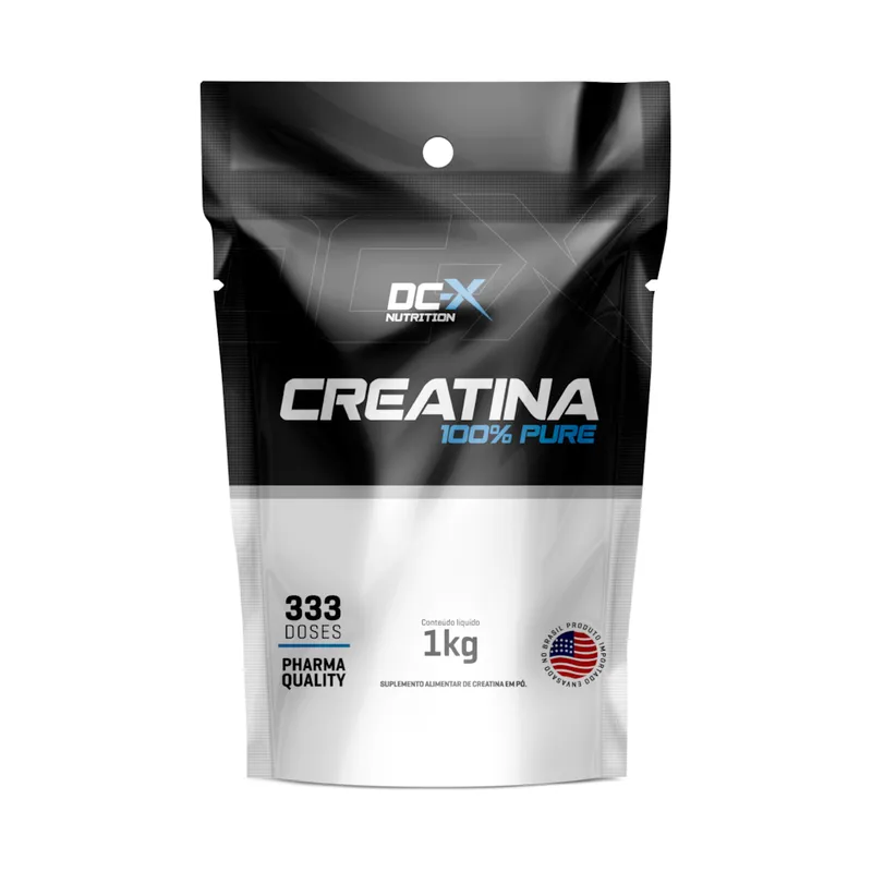 Creatina 100% Pura DCX Nutrition 1kg Refil