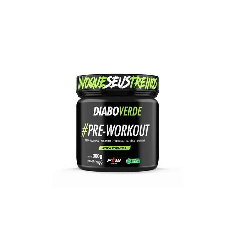 Diabo Verde Pré Workout 300g FTW