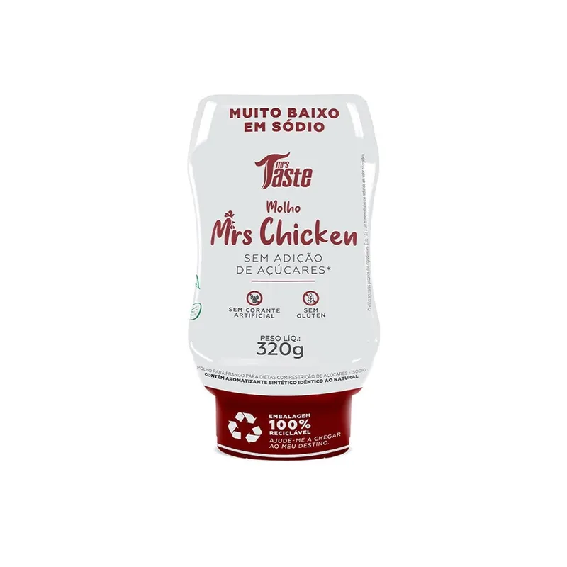 Molho Mrs Chicken 320g Mrs. Taste