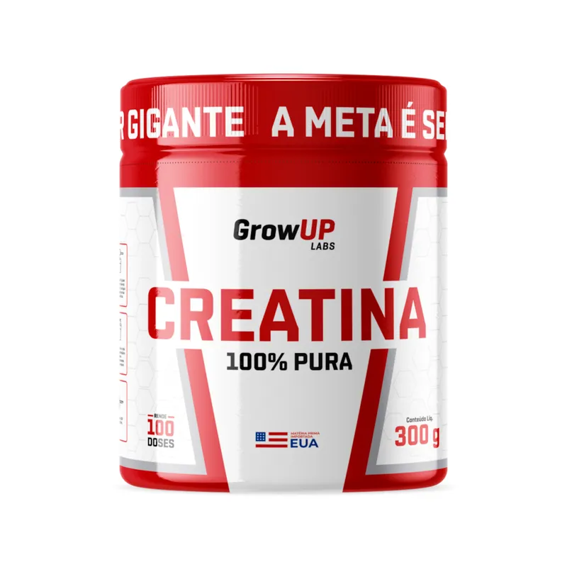Creatina 100% Pura Grow UP 300g Growup