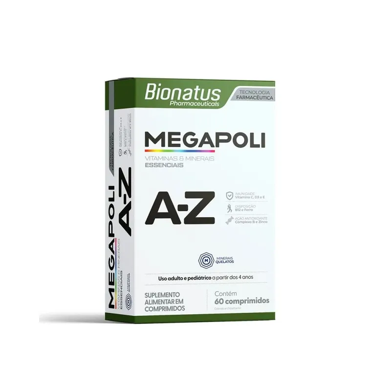 Megapoli de a a Z 60 Cápsulas Bionatus