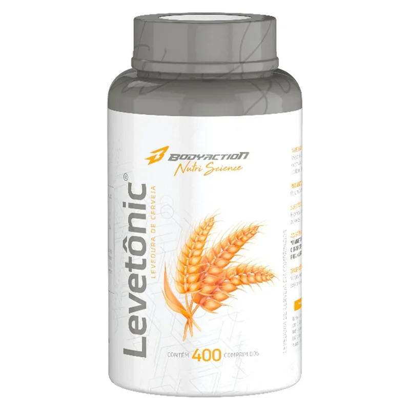 Levetonic 400 Cápsulas Bodyaction