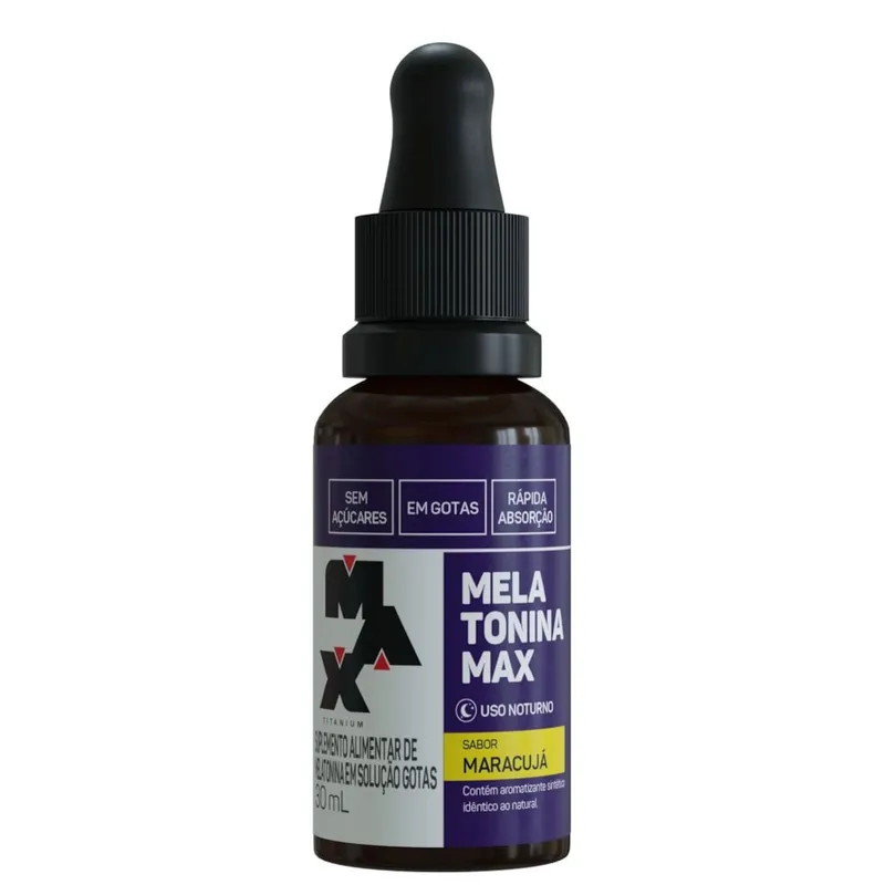 Melatonina 30ml Max Titanium
