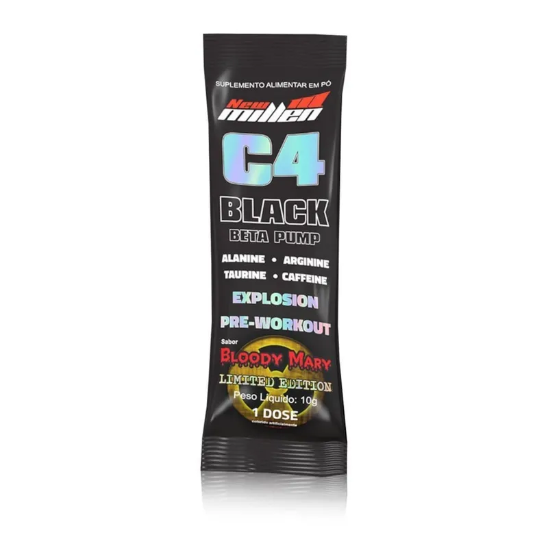 Pré Treino C4 Black Explosion 10g New Millen