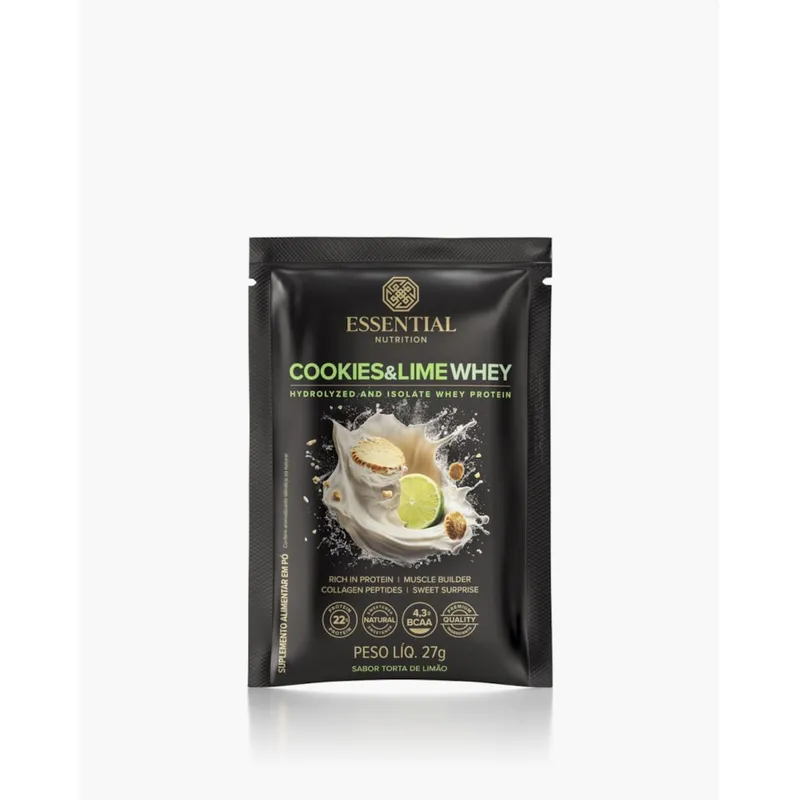 Unidade Cookies & Lime Whey 30g Essential Nutrition