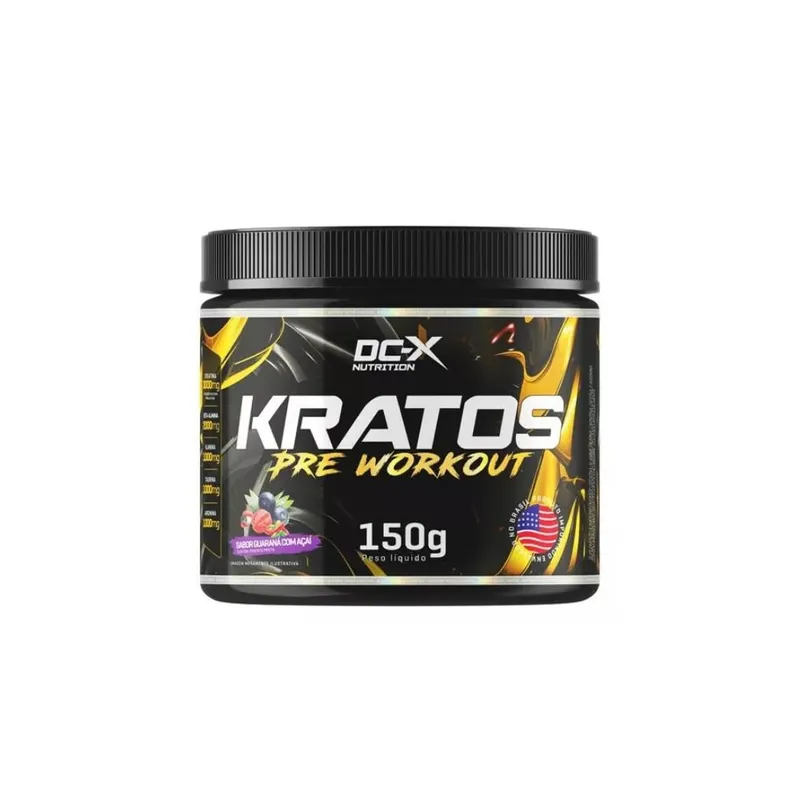 Kratos Pré Workout 150g DCX Nutrition