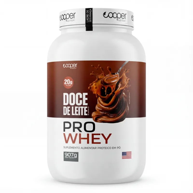 Pro Whey Doce de Leite Cooper Nutrition 907g