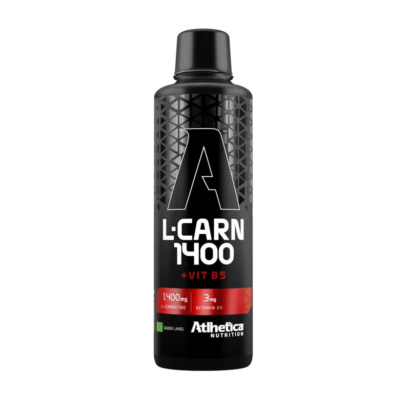 L Carnitina 1400mg 480ml Atlhetica Nutrition