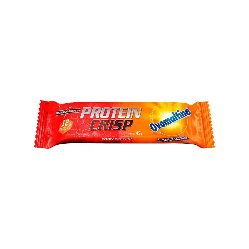 Protein Crisp Bar Ovomaltine® Integralmédica 45g 12g de Proteína