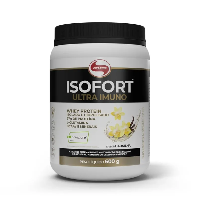 Isofort Ultra Imuno 600g Baunilha Vitafor