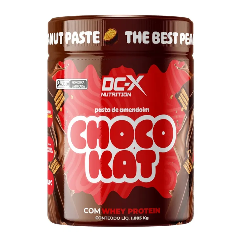 Pasta de Amendoim Gourmet 1kg Chocokat DCX Nutrition