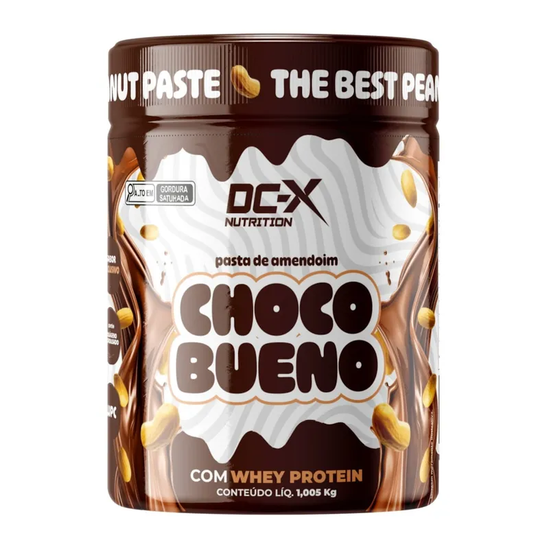 Pasta de Amendoim Gourmet 1kg Choco Bueno DCX Nutrition