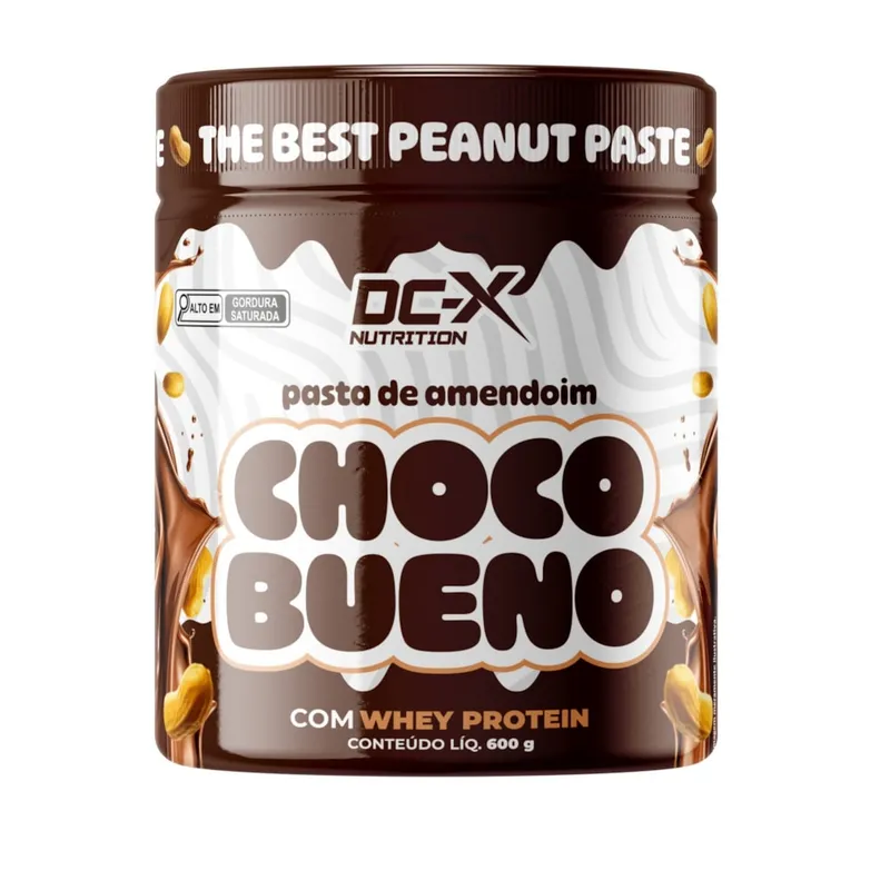 Pasta de Amendoim Gourmet 600g Choco Bueno DCX Nutrition